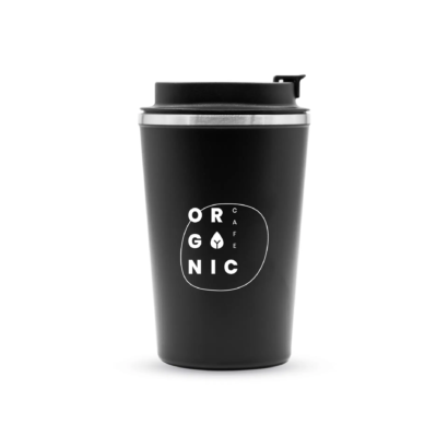 Stainless Steel Thermal Mug Black
