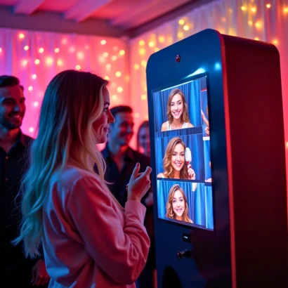 AI photobooth rental in Dubai | Advertising Point UAE