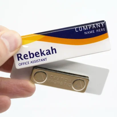 Custom magnetic logo badges in Dubai and Abu Dhabi | Advertising Point UAE