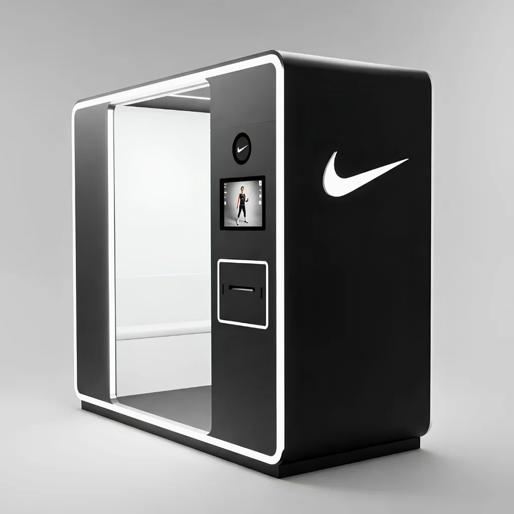 enclosed photo booth rental in Dubai | Advertising Point UAE