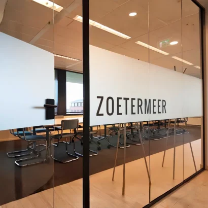 Frosted glass stickers in Dubai | Advertising Point UAE
