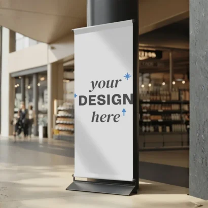 Roll up banner printing in Dubai | Advertising Point UAE