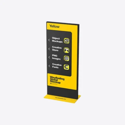 Self standing signs in Dubai | Advertising Point UAE