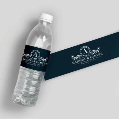 Water bottle label printing in Dubai | Advertising Point UAE