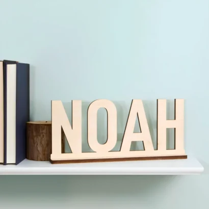 Wooden self standing letters in Dubai | Advertising Point UAE