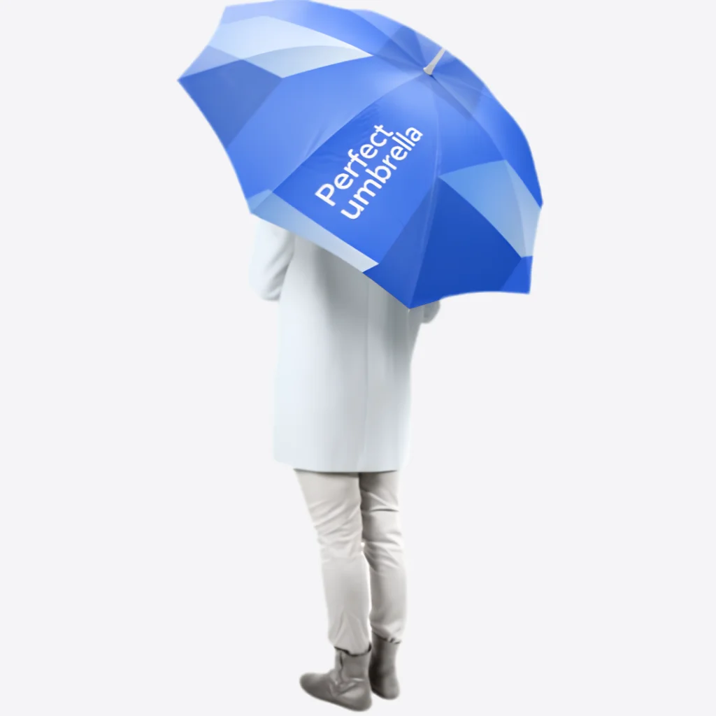 Branded golf umbrella corporate gift – Advertising Point Dubai & Abu Dhabi