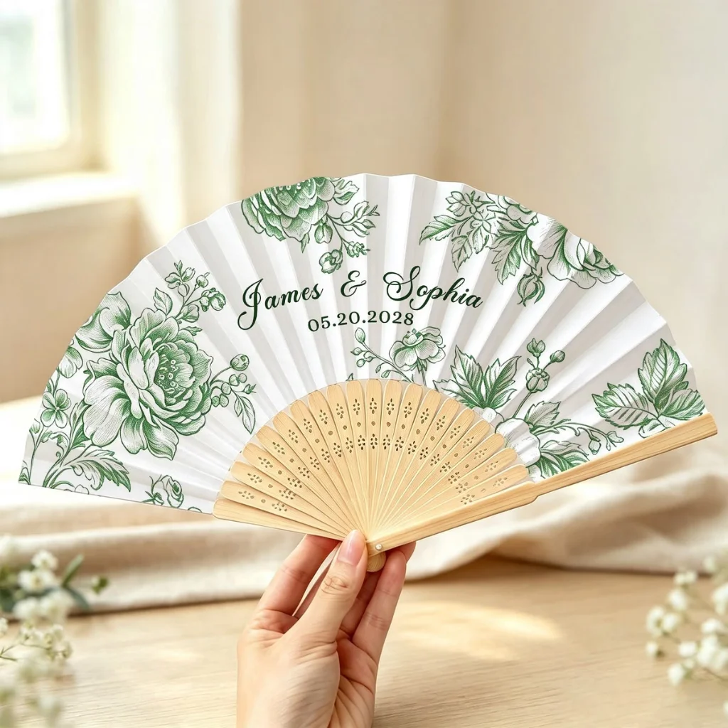 Branded paper hand fan bulk event giveaway – Advertising Point Dubai & Abu Dhabi