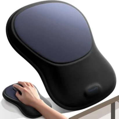 Mouse pad with wrist support Dubai & Abu Dhabi – custom logo branding