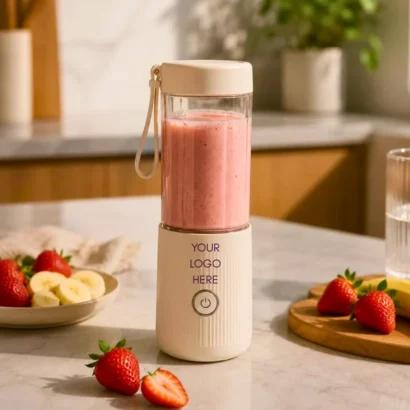 Custom branded portable blender Dubai & Abu Dhabi – logo branding