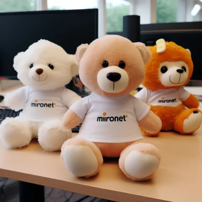 Promotional teddy bear Dubai & Abu Dhabi – custom logo t-shirt branding