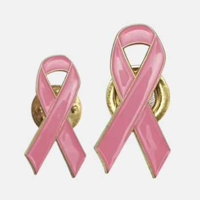 Breast cancer pink ribbon pin Dubai & Abu Dhabi – CSR campaign